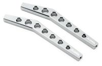 Machined Hi-Clearance Links - Grey (2pcs) (AX30469) - thumbnail