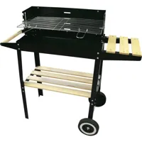 Houtskoolbarbecue - verrijdbaar - thumbnail