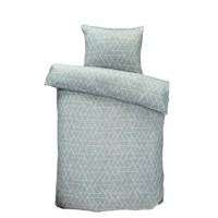 Dekbedovertrek Austin - grijsgroen - 140x200 cm - thumbnail
