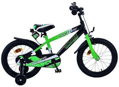 Volare sportivo kinderfiets - jongens - 16 inch - groen zwart