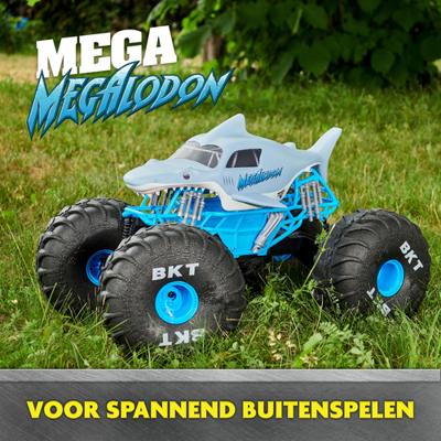 Monster Jam Mega Megalodon All-Terrain op afstand bestuurbare monstertruck - 1:6