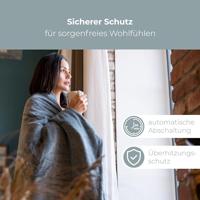 Profi-Care PC-WZD 3061 Elektrische deken 180 W Grijs - thumbnail