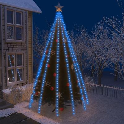 VidaXL Kerstboomverlichting met 500 led&apos;s blauw binnen/buiten 500 cm
