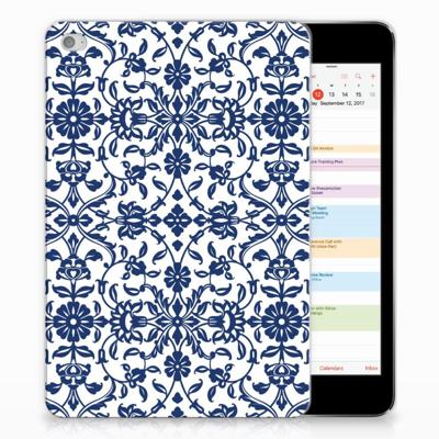 Apple iPad Mini 4 | Mini 5 (2019) | Siliconen hoesje | Flower Blue