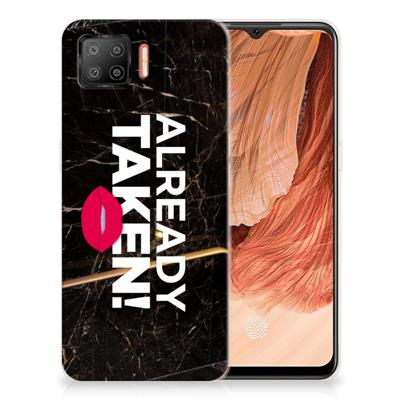OPPO A73 4G | Siliconen hoesje | met naam Already Taken Black
