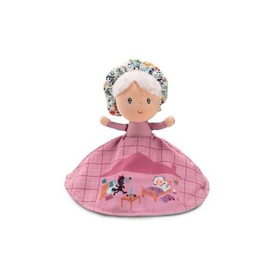 Omkeerbare pop Roodkapje - LILLIPUTIENS meerkleurig Omkeerbare pop Roodkapje - LILLIPUTIENS meerkleurig