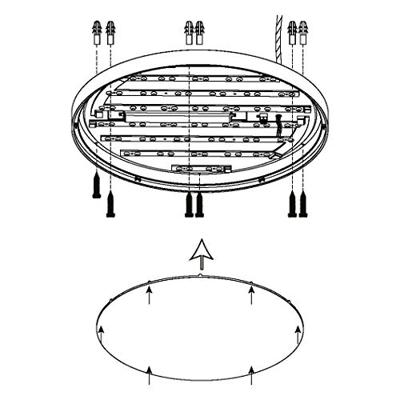 Eglo Dimbare plafondlampZubieta-A Ø 59,5 - 98893