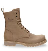 Panama Jack Frisia B30 nobuck taupe boot Nubuck Dames - thumbnail
