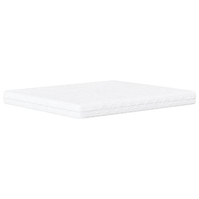 Bed met matras fluweel donkergrijs 160x200 cm