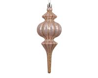 Kersthanger figuur 18 cm roze - thumbnail