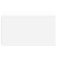 Printerkastje 49x40x22,5 cm bewerkt hout wit - thumbnail