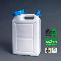 Hunersdorff Jerrycans met wijde hals | 11 l HD-PE met extra tuit | H426xB264xD132 mm | 1 stuk - 818110 - 818110 - thumbnail