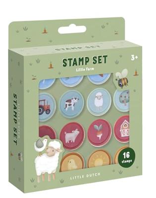 Bambolino Toys Little dutch stempels little farm - 16st.