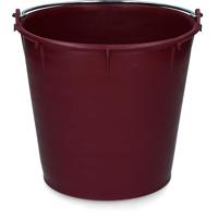 Emmer 7 ltr met beugel bordeaux - thumbnail