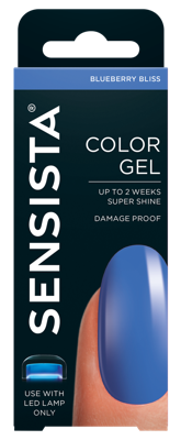 Sensista Color gel blueberry bliss 7.5 Milliliter Sensista Color gel blueberry bliss 7.5 Milliliter