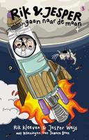 Rik en Jesper gaan naar de maan (Hardback) - thumbnail