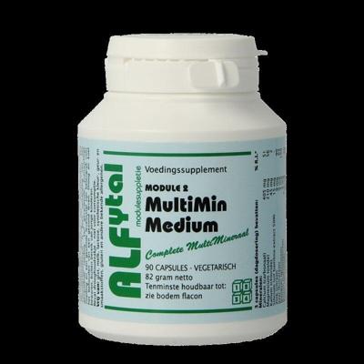 Alfytal MultiMin medium complete mineraalformule 90 Vegetarische capsules