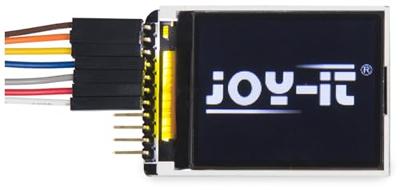 Joy-it RB-TFT1.8 Displaymodule 4.6 cm (1.8 inch) 160 x 128 Pixel Geschikt voor serie: Raspberry Pi®, Arduino, BBC micro:bit Met achtergrondverlichting Joy-it RB-TFT1.8 Displaymodule 4.6 cm (1.8 inch) 160 x 128 Pixel Geschikt voor serie: Raspberry Pi®, Arduino, BBC micro:bit Met achtergrondverlichting