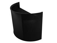 Omnitronic Gebogen mobiele DJ booth met tas zwart - thumbnail