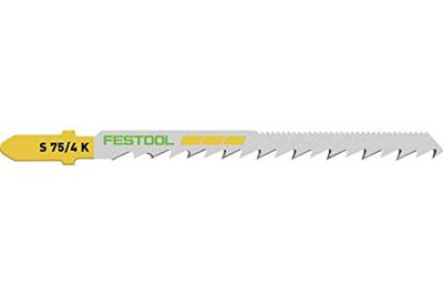 Festool S 75/4 K/5 Decoupeerzaagblad WOOD CURVES VE=5 - 204265