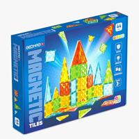 Geomag magnetische tegels edelstenen set 44-delig - thumbnail