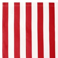 VidaXL Zonnescherm vervangingen rood en wit 1000 x 160 cm - thumbnail