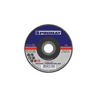 Promat/Tecwerk Doorslijpschijf | D125x0,8 mm | gebogen | RVS | gat d. 22,23 mm - 4000841780 - thumbnail