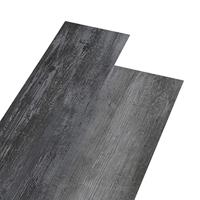 VidaXL Vloerplanken zelfklevend 5,21 m² 2 mm pvc glanzend grijs - thumbnail