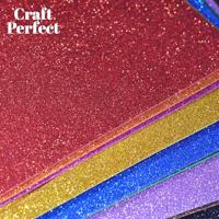 Craft Perfect By Tonic Studios Craft perfect • glitter a4 5 vellen 250g black sapphire - thumbnail