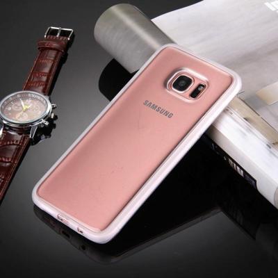 Samsung Galaxy S7 Edge / G935 uniek TPU + kunststof back cover Hoesje met magische Nano zuigtechnologie (transparant)