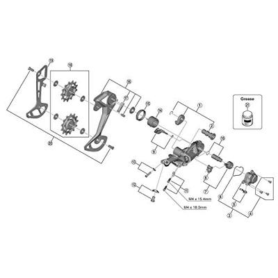 Shimano Axle Unit for RD-M8100/8120 Rear Derailleur Bracket