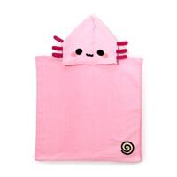 Maddie de Axolotl Adoramals Kinder Handdoek Hoodie - thumbnail