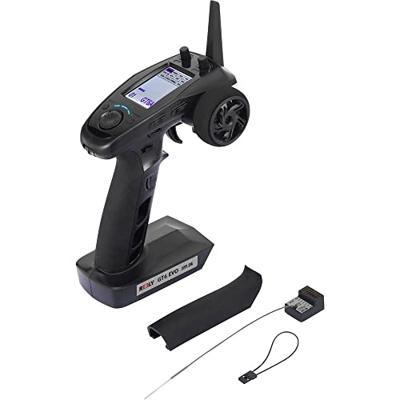 Reely GT6 EVO RC pistoolzender 2,4 GHz Aantal kanalen: 6 Incl. ontvanger Reely GT6 EVO RC pistoolzender 2,4 GHz Aantal kanalen: 6 Incl. ontvanger