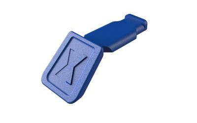 Knipex ColorCode Clips blauw | 10 stuks - 00 61 10 CB