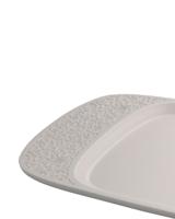 ALESSI - Dressed Air - Serveerschaal 45x18 mela.Lichtgrijs - thumbnail
