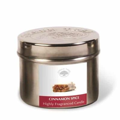 Green Tree Geurkaars Cinnamon Spice (150 gram) Green Tree Geurkaars Cinnamon Spice (150 gram)
