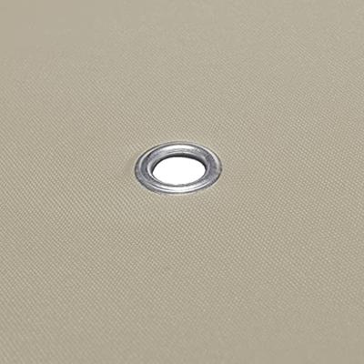 Vervangend tentdoek prieel 310 g/m² 3x3 m beige