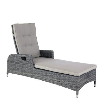 Ligbed Long Beach Coffee Brown D 162 x B 68 x H 105 cm Oosterik Home - Oosterik home