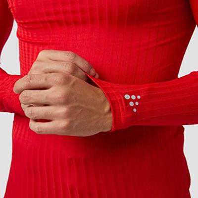Craft 1906255 Progress Baselayer CN LS M - Bright Red - XS