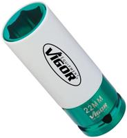 Vigor V2475 Dop (zeskant) Kracht-dopsleutelinzet 22 mm 1/2 (12.5 mm) - thumbnail