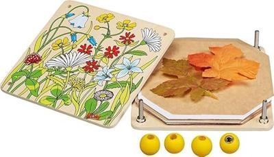 Goki houten bloemenpers