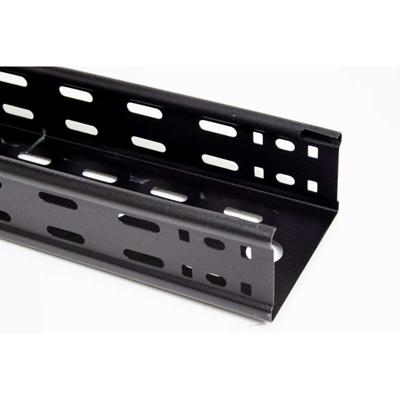 Kabelgoot structuur zwart 100mm 60mm hoog RAL9005 3 meter prijs per meter nieuw Kabelgoot structuur zwart 100mm 60mm hoog RAL9005 3 meter prijs per meter nieuw