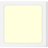 LED Downlight Pro - Aigi Trinko - Opbouw Vierkant 18W - Warm Wit 3000K - Mat Wit - Kunststof - thumbnail