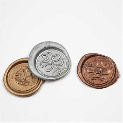 Creativ Company Zegel was, goud, zilver, brons, l: 10 cm, 3 stuk/ 1 doos Creativ Company Zegel was, goud, zilver, brons, l: 10 cm, 3 stuk/ 1 doos