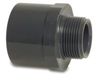 pvc puntstuk 32/40mm x 3/4" 10 bar - thumbnail