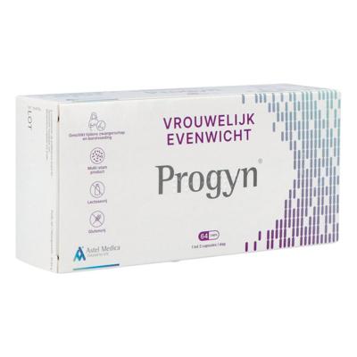 Progyn Probiotica Vrouwelijk Evenwicht 64 Capsules Progyn Probiotica Vrouwelijk Evenwicht 64 Capsules