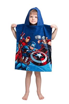 Marvel poncho 50 x 115 cm (blauw)