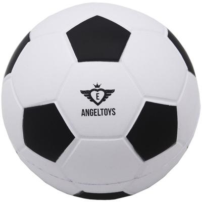 Engelhart Soft foam voetbal ø12,5cm zwart/wit