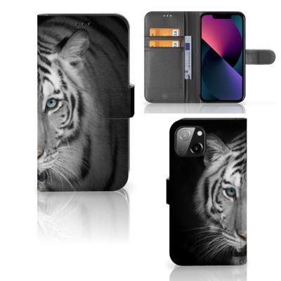 Apple iPhone 13 | Telefoonhoesje | Met pasjeshouder | Tijger