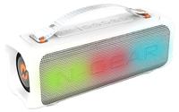 N-Gear Blazooka 703W - Draagbare Bluetooth Speaker - Met Microfoon & Verlichting - Wit - thumbnail